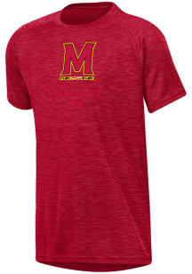 Under Armour Maryland Terrapins Youth Red Team Logo Short Sleeve T-Shirt