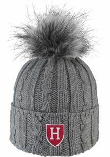 LogoFit Harvard Crimson Grey Alps Womens Knit Hat