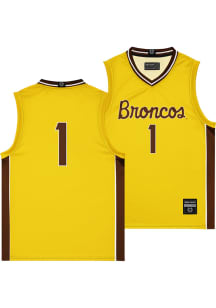 Mason Bendinger  Campus Ink Western Michigan Broncos Youth NIL Gold Basketball Jersey
