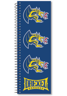 Drexel Dragons Team Logo Notebook and Folder - Navy Blue