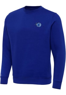 Antigua Orlando Magic Mens Blue Victory Big and Tall Crew Sweatshirt