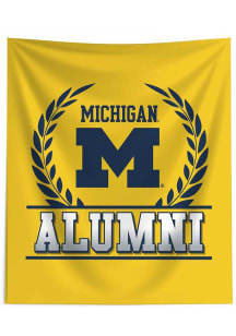 Michigan Wolverines Alumni 50x60 Tapestry Blanket