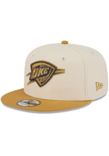 New Era Oklahoma City Thunder White 2T Color Pack 9FIFTY Mens Snapback Hat