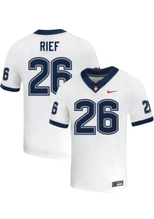 Soren Rief  Nike UConn Huskies White NIL Name And Number Football Jersey