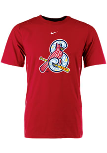 Springfield Cardinals Red Logo Cotton Tee Short Sleeve T Shirt
