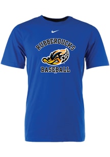 Akron RubberDucks Blue Cotton Tee Short Sleeve T Shirt