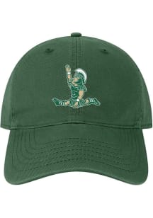 Michigan State Spartans Green Gymnastics Sparty EZY Youth Adjustable Hat