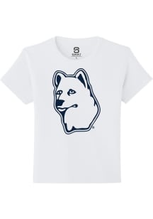 Summit Sportswear UConn Huskies Youth White Alt Logo Short Sleeve T-Shirt