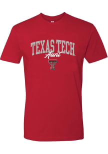 Summit Sportswear Texas Tech Red Raiders Womens Red Aunt Short Sleeve T-Shirt
