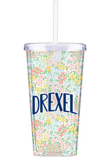 Drexel Dragons Team Logo Straw Tumbler