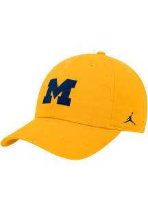 Nike Michigan Wolverines Gold Youth Club Cap Youth Adjustable Hat