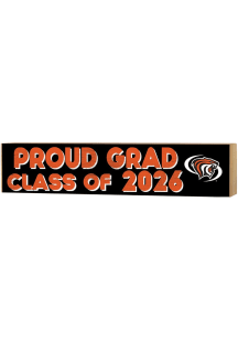 KH Sports Fan Pacific Tigers Class of 2026 Block Sign - Black