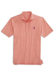 Johnnie O Indiana Hoosiers Mens Crimson Lyndonn Vault Short Sleeve Fashion Polo