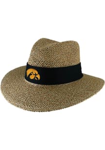 LogoFit Iowa Hawkeyes Black Angler Mens Bucket Hat