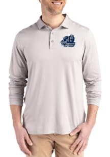 Cutter and Buck Old Dominion Monarchs Mens Grey Coastline Long Sleeve Polo Shirt