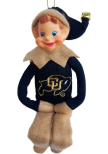 Colorado Buffaloes 12inch Elf Ornament - Black