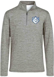 Saint Louis Billikens Youth Grey Matthew Long Sleeve Quarter Zip Shirt