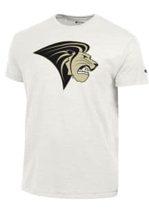 Champion Lindenwood Lions White Primary Logo Triblend Short Sleeve Fashion T Shirt