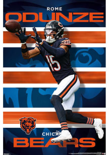 Rome Odunze Chicago Bears Player Poster 25 Unframed Poster