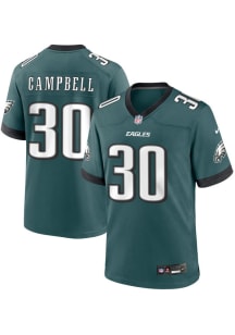 Jihaad Campbell  Nike Philadelphia Eagles Midnight Green Home Football Jersey