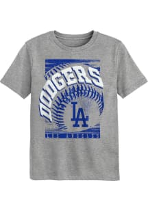 Los Angeles Dodgers Boys White Off Speed Pitch Short Sleeve T-Shirt