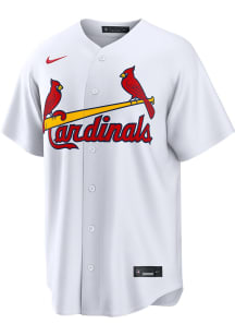 St Louis Cardinals Mens Nike Replica Home Jersey - White