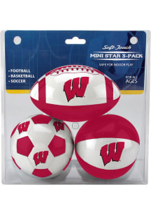 Wisconsin Badgers Multisport Softees Softee Ball
