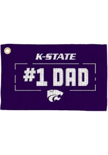 K-State Wildcats #1 Dad Waffle Golf Towel