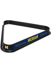 Michigan Wolverines Triangle Billiard Ball Rack
