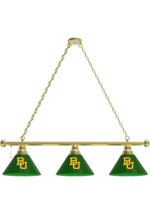 Baylor Bears 3 Shade Gold Billiard Lamp