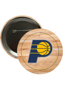 Indiana Pacers Hardwood Button - Blue