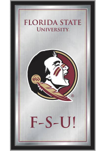 Florida State Seminoles Fight Song Hanging Back Bar Mirror