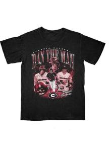 Daniel Jackson Georgia Bulldogs Black Dan The Man Short Sleeve Fashion Player T Shirt
