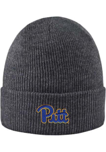 LogoFit Pitt Panthers Dark Grey North Pole Mens Knit Hat