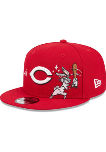 New Era Cincinnati Reds Red Looney Tunes 9FIFTY Mens Snapback Hat