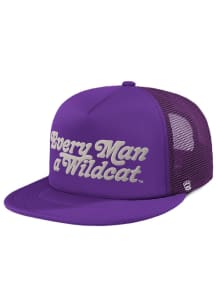 Homefield K-State Wildcats Purple Battle Cry Trucker Mens Snapback Hat