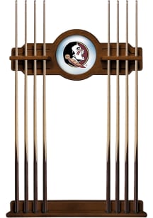 Florida State Seminoles Solid Wood Cue Rack Pool Table