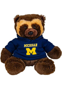 Michigan Wolverines 8 Inch Mascot Plush - Brown