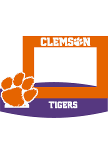 Clemson Tigers 4x6 Standee Mascot Picture Frame - Orange