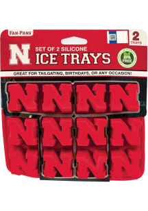Nebraska Cornhuskers 2 Pack Silicone Ice Cube Tray