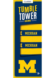 Michigan Wolverines Tumble Tower Game