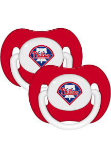 Philadelphia Phillies 2 Pack Baby Pacifier