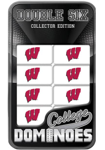 Wisconsin Badgers Dominoes Game