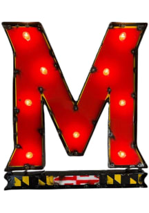 Maryland Terrapins Recycled Light Up Marquee Sign