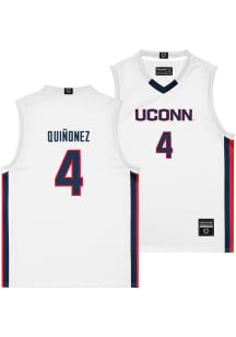 Blanca Quiñonez  Campus Ink UConn Huskies White NIL Jersey