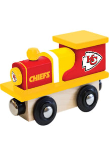 Kansas City Chiefs Wooden Train