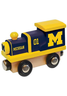 Michigan Wolverines Wooden Train
