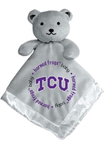 TCU Horned Frogs Gray Baby Blanket