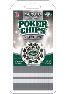 New York Jets 20pc Poker Chip Game