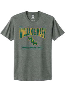 Summit Sportswear William & Mary Tribe Graphite Mens Basketball Short Sleeve T Shirt